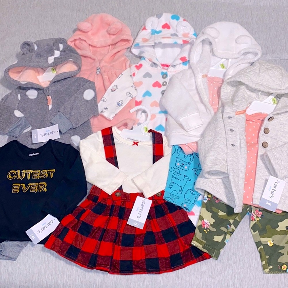 NWT Carter’s 3mo Baby Bundle